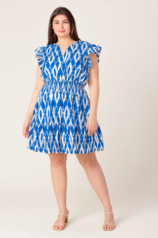 A PERFECT MATCH WOVEN MINI DRESS - By Baano
