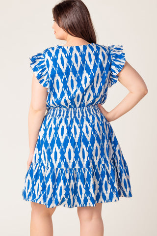 A PERFECT MATCH WOVEN MINI DRESS - By Baano
