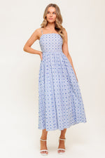 CHASE THE DAY WOVEN MIDI DRESS - By Baano