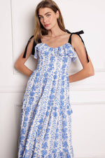 OFF FOR THE DAY WOVEN MIDI DRESS - By Baano