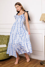 OFF FOR THE DAY WOVEN MIDI DRESS - By Baano