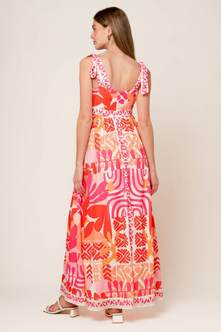 DRIVE-IN MOVIE WOVEN MAXI DRESS - By Baano