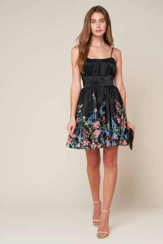 WITH THE TIDE WOVEN MINI DRESS - By Baano