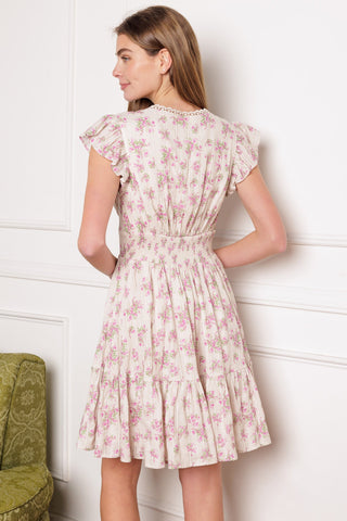 RADIANT RIVIERA WOVEN MINI DRESS - By Baano