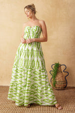 PETALS OF TIME WOVEN MAXI DRESS - By Baano