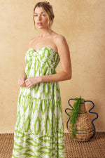 PETALS OF TIME WOVEN MAXI DRESS - By Baano