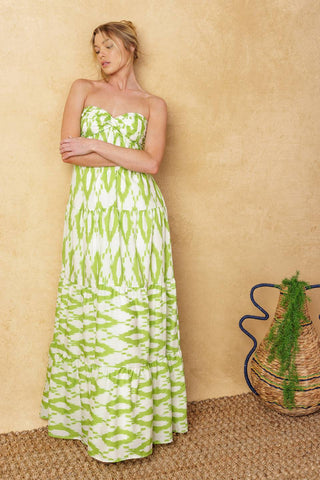 PETALS OF TIME WOVEN MAXI DRESS - By Baano