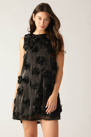 RADIANT SPIRIT WOVEN MINI DRESS - By Baano