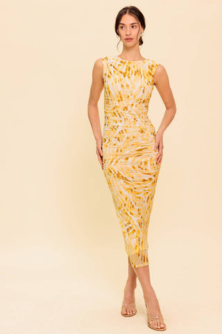 LIVING IN WONDERLAND WOVEN MAXI DRESS - By Baano
