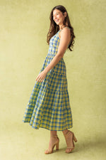 START ALL OVER WOVEN MIDI DRESS - By Baano