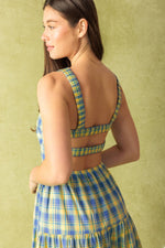 START ALL OVER WOVEN MIDI DRESS - By Baano