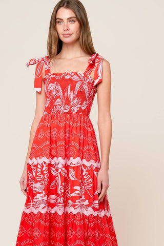BRIGHTER DAYS WOVEN MAXI DRESS - By Baano
