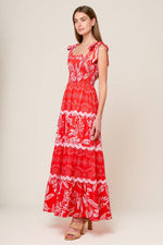 BRIGHTER DAYS WOVEN MAXI DRESS - By Baano