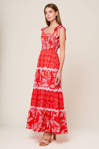 BRIGHTER DAYS WOVEN MAXI DRESS - By Baano