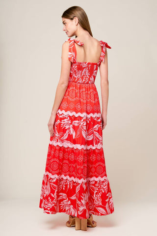 BRIGHTER DAYS WOVEN MAXI DRESS - By Baano