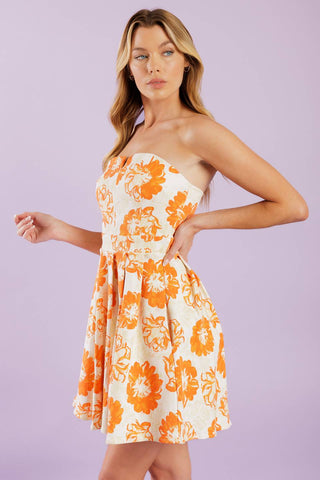 LOVE ME MORE WOVEN MINI DRESS - By Baano