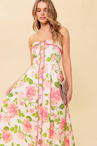 BETTER THAN EVER WOVEN MIDI DRESS - By Baano
