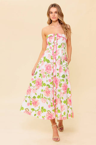 BETTER THAN EVER WOVEN MIDI DRESS - By Baano