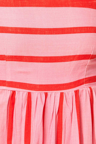 SPEAK NOW WOVEN MIDI DRESS - By Baano