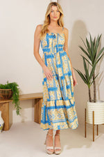 MAKING A WISH WOVEN MIDI DRESS - By Baano