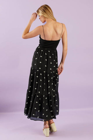 FADE INTO YOU WOVEN MIDI DRESS - By Baano