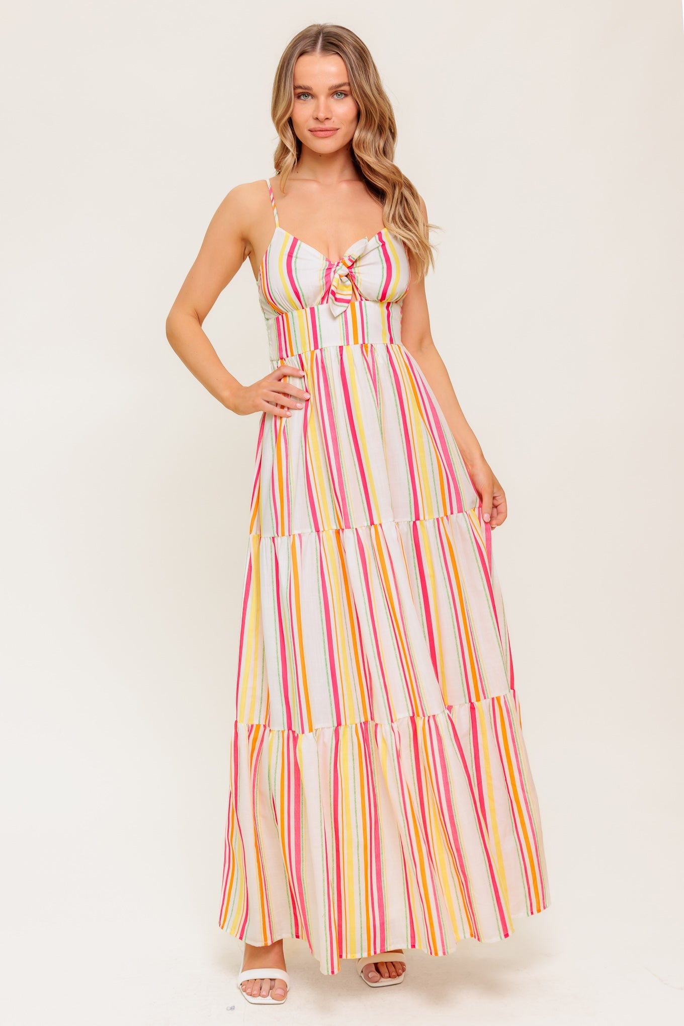 SEE THE GOOD WOVEN MAXI DRESS - By Baano