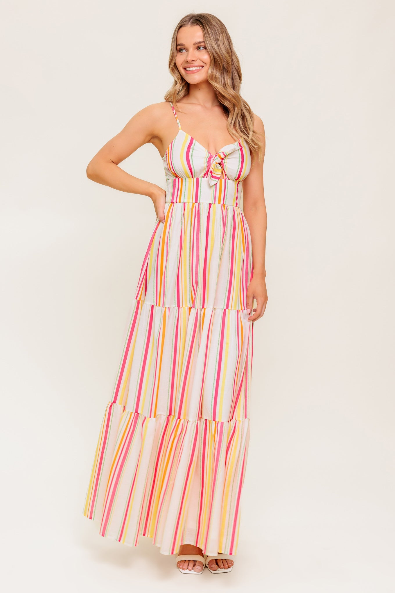 SEE THE GOOD WOVEN MAXI DRESS - By Baano