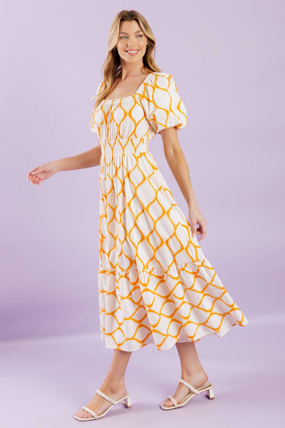 ICONIC SUMMER WOVEN MIDI DRESS - By Baano