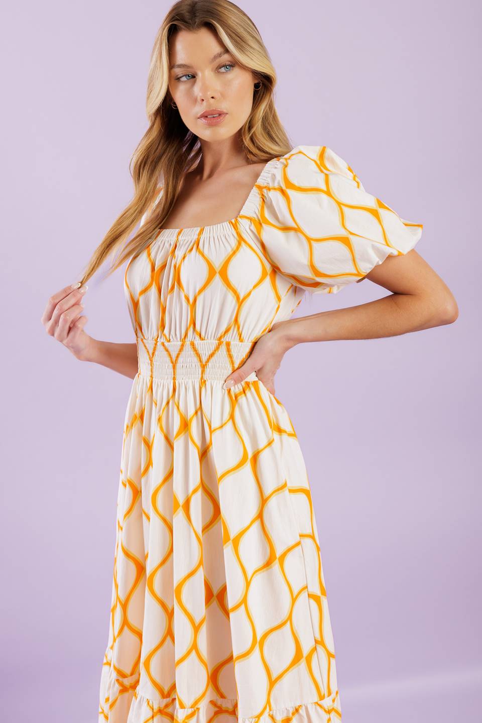 ICONIC SUMMER WOVEN MIDI DRESS - By Baano