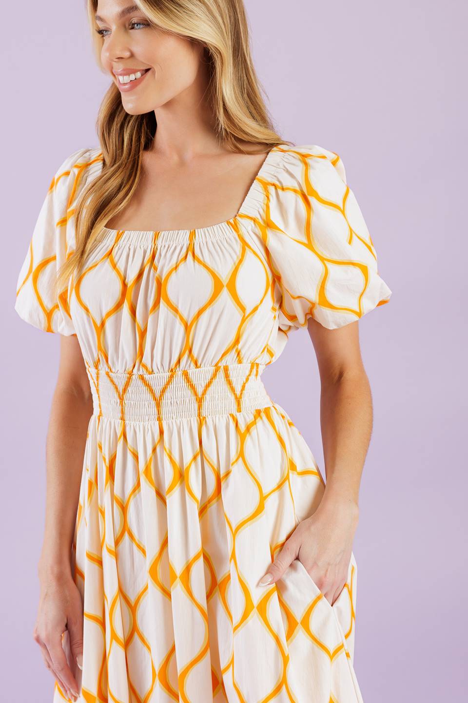 ICONIC SUMMER WOVEN MIDI DRESS - By Baano