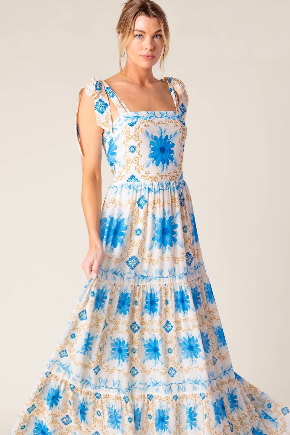 MY DEBUT WOVEN MAXI DRESS - By Baano