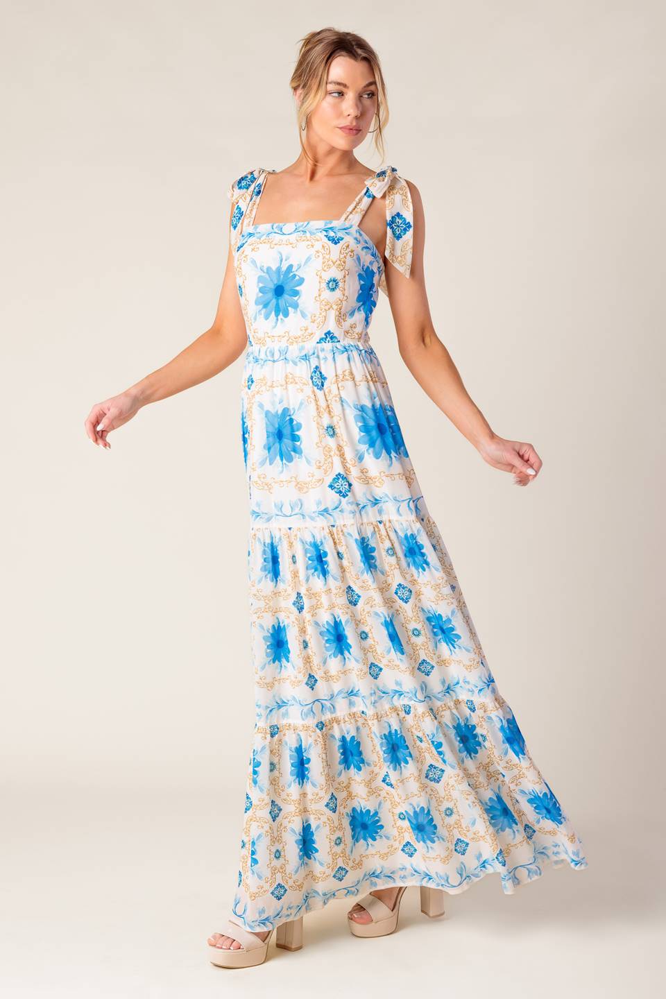 MY DEBUT WOVEN MAXI DRESS - By Baano