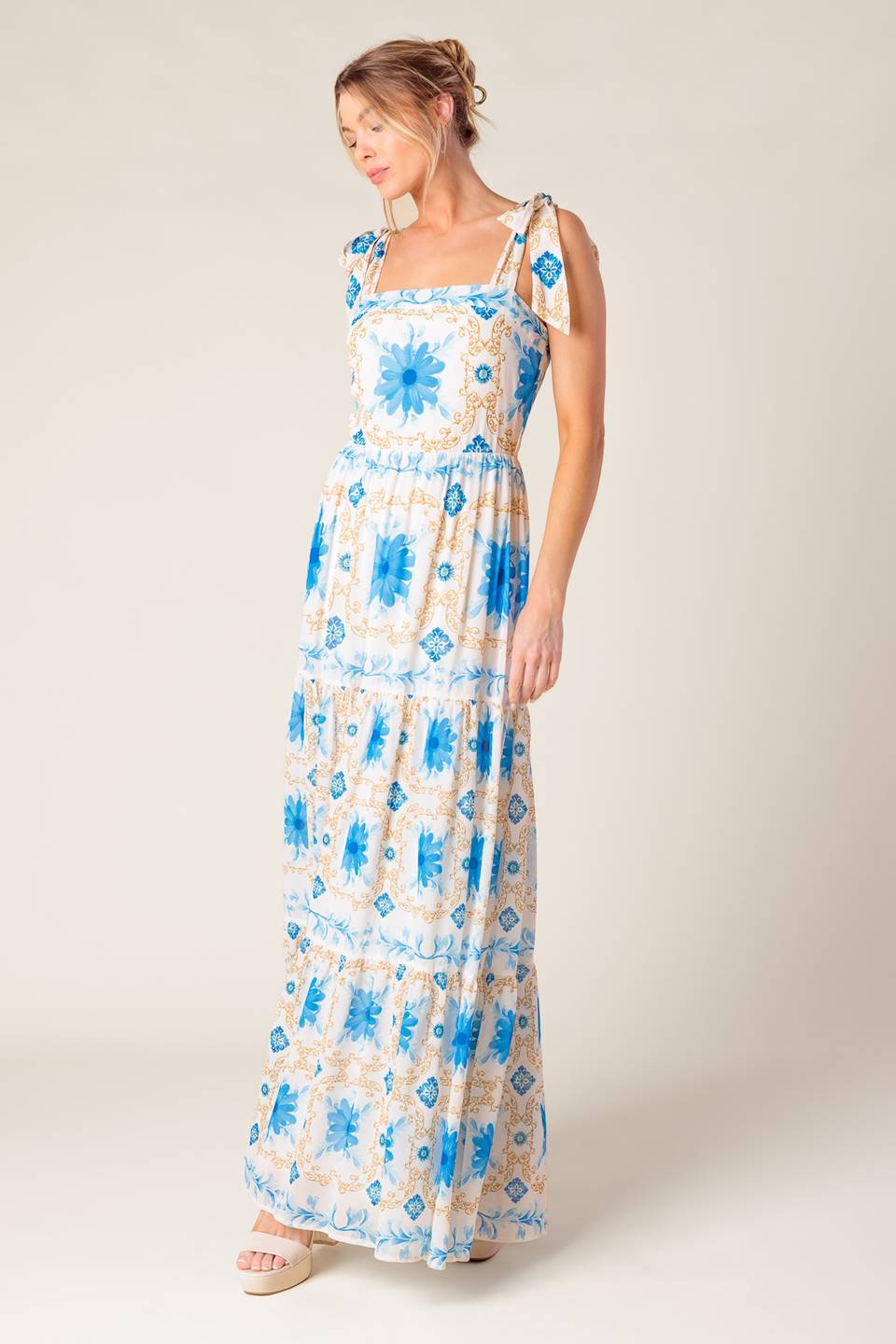 MY DEBUT WOVEN MAXI DRESS - By Baano