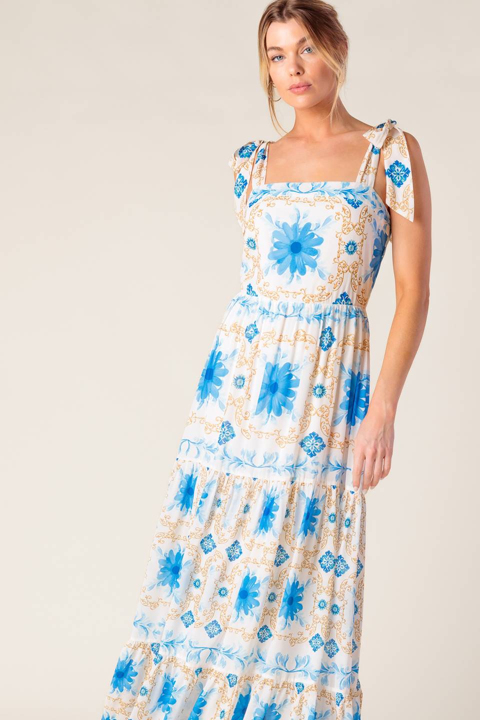 MY DEBUT WOVEN MAXI DRESS - By Baano