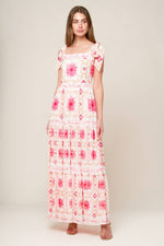 MY DEBUT WOVEN MAXI DRESS - By Baano