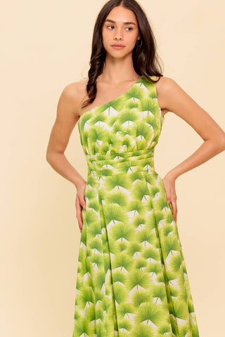 WALK IN THE GARDEN WOVEN MDI DRESS - By Baano