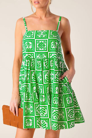 A WORLD FULL OF WONDER WOVEN MINI DRESS - By Baano