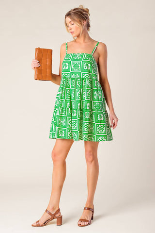 A WORLD FULL OF WONDER WOVEN MINI DRESS - By Baano