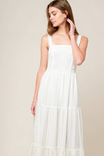 AFTER THE RAIN WHITE LACE MAXI DRESS - By Baano