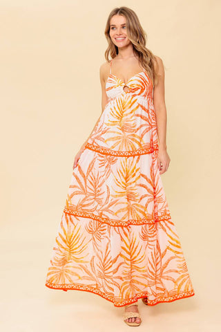 MAGICAL MAGNETISM WOVEN MAXI DRESS - By Baano