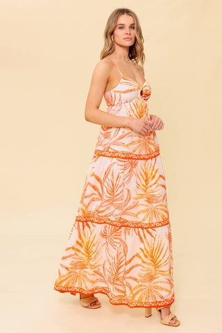 MAGICAL MAGNETISM WOVEN MAXI DRESS - By Baano