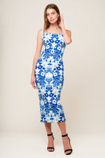 IN THE COUNTRYSIDE WOVEN MIDI DRESS - By Baano