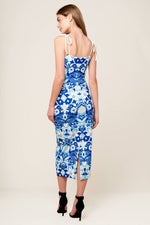 IN THE COUNTRYSIDE WOVEN MIDI DRESS - By Baano