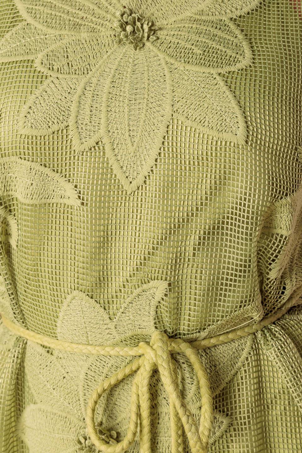 IN MY FREE TIME WOVEN LACE MIDI DRESS - By Baano