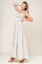 WAVES OF LIFT WOVEN MAXI DRESS - By Baano