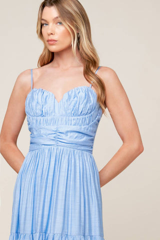 MOMENT MAKER WOVEN MAXI DRESS - By Baano