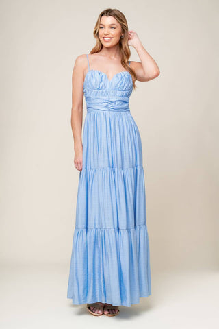 MOMENT MAKER WOVEN MAXI DRESS - By Baano