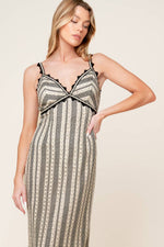 TAKE ME AWAY CROCHET LACE MIDI DRESS - By Baano