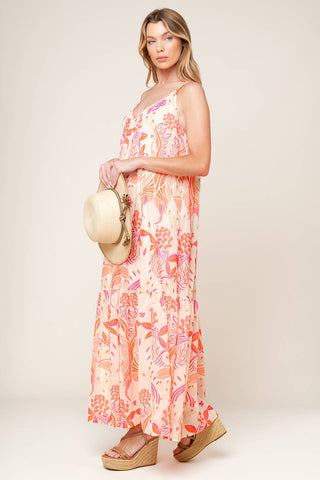 LAUREN SECRET GARDEN WOVEN MAXI DRESS - By Baano