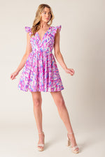 BETTER WITHOUT YOU WOVEN MINI DRESS - By Baano